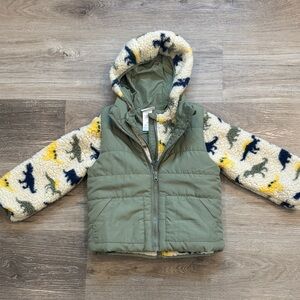 Kids' 2-in-1 vest and coat- 4T